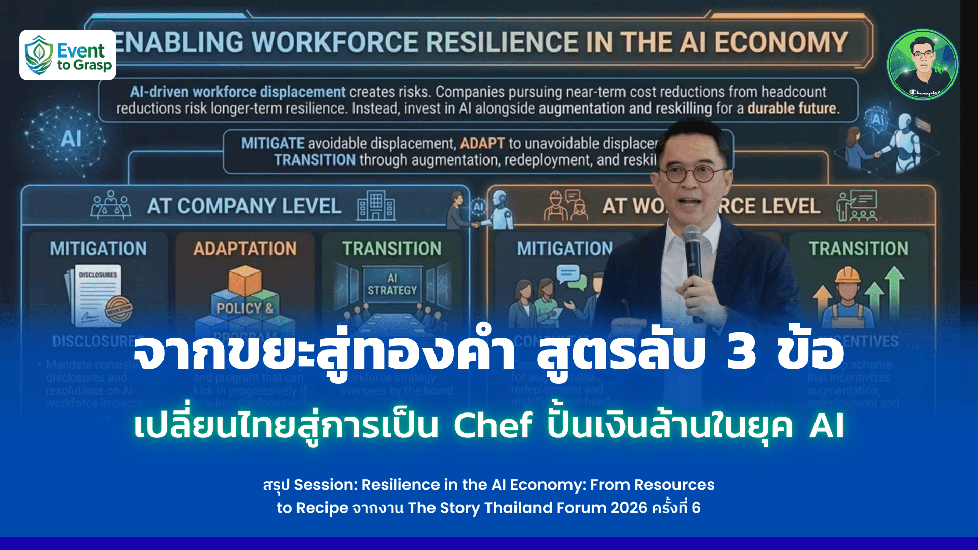 จากขยะสู่ทองคำ สูตรลับ 3 ข้อ เปลี่ยนไทยสู่การเป็น Chef ปั้นเงินล้านในยุค AI